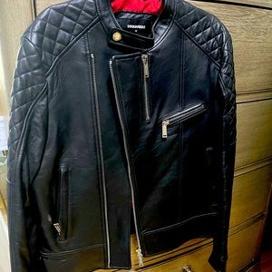 Dsquared Men’s Leather Jacket